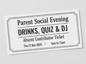 Absent Contributor Ticket - Parent Social Evening